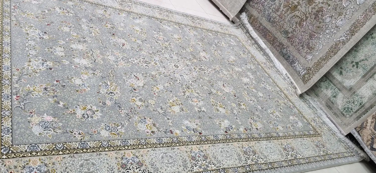 ۳تخته فرش ۱۲۰۰شانه کاشان ۱۰۰٪نخ آکریلیک|فرش|اسلام‌‌آباد غرب, |دیوار