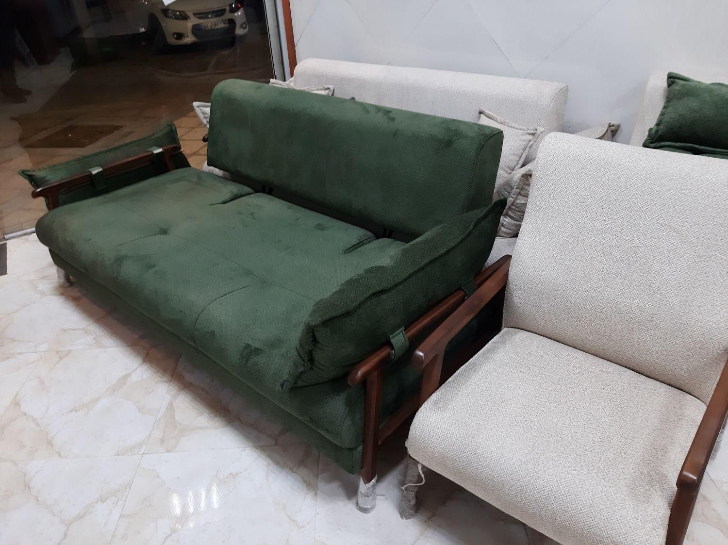 مبل تخت خوابشو|مبلمان خانگی و میز عسلی|رباطکریم, آدران|دیوار