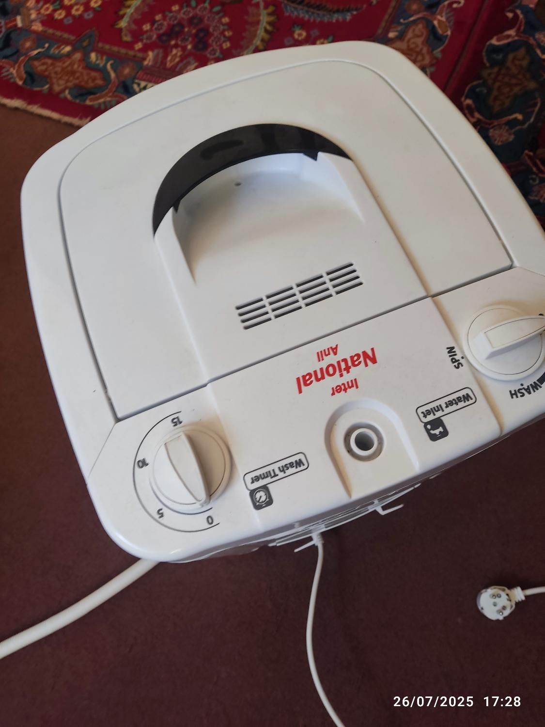 مینی واش ناسیونال نو|ماشین لباسشویی و خشککن لباس|شهرکرد, |دیوار