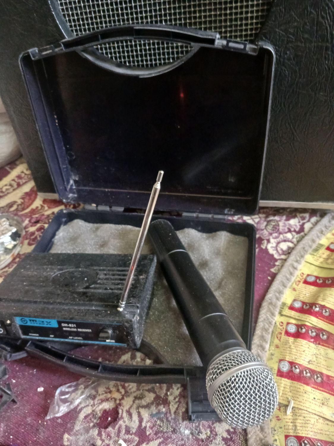 میکروفون بیسیم اکبند maxDH821|آلات موسیقی|تهران, شهرک رضویه|دیوار