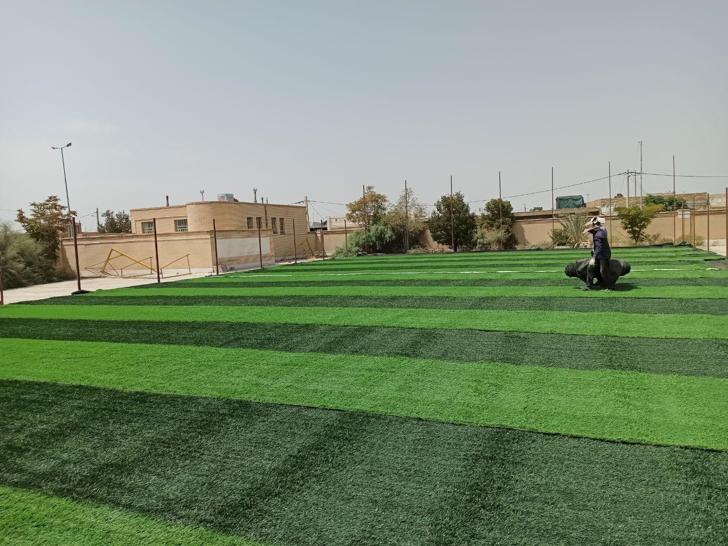 چمن مصنوعی فوتبالی(ویژه مدارس)|مصالح و تجهیزات ساختمان|یزد, |دیوار