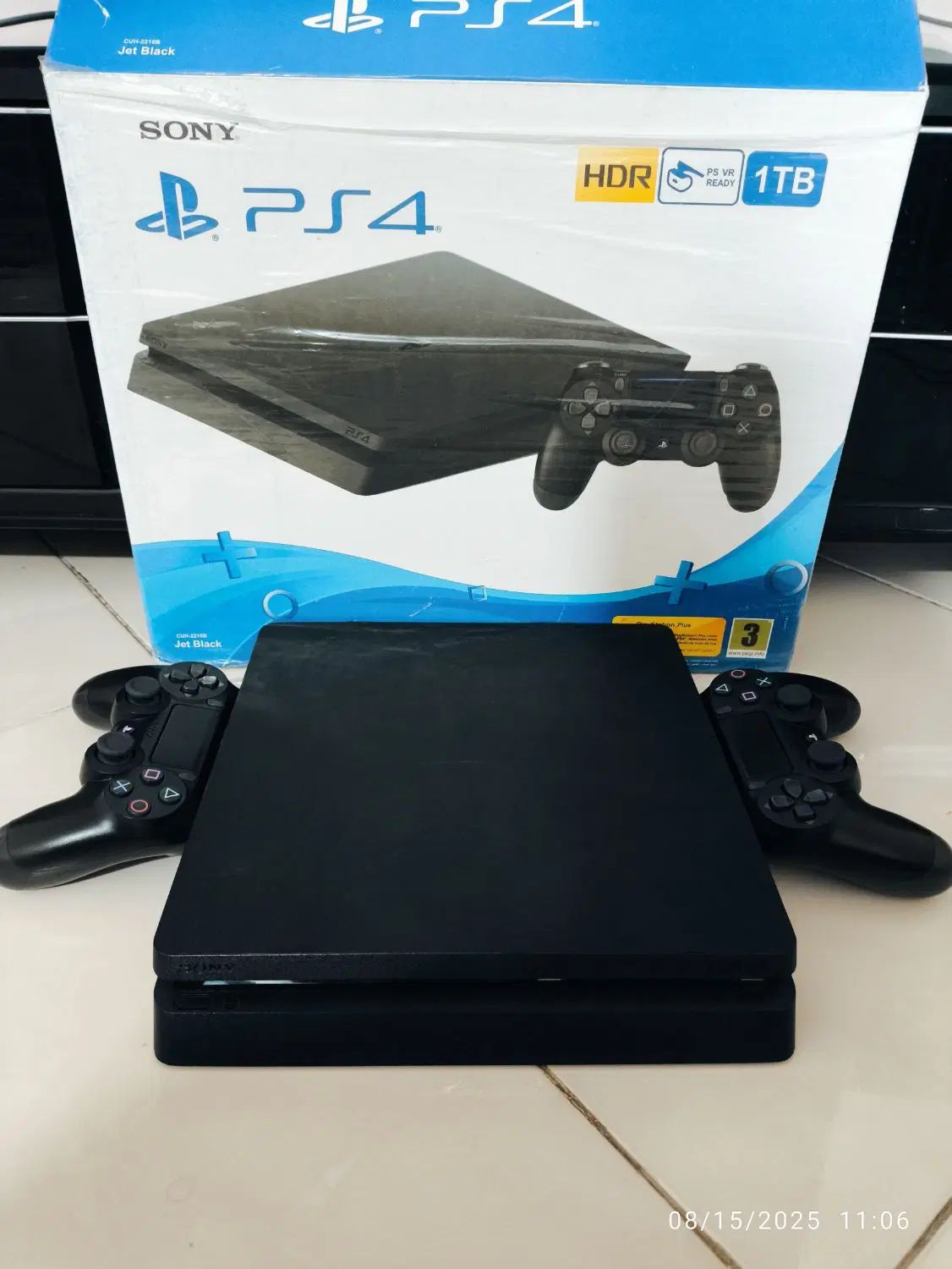پی اس فور ps4 slim دو دسته یک ترابایت فول گیم|کنسول، بازی ویدئویی و آنلاین|تهران, جی|دیوار