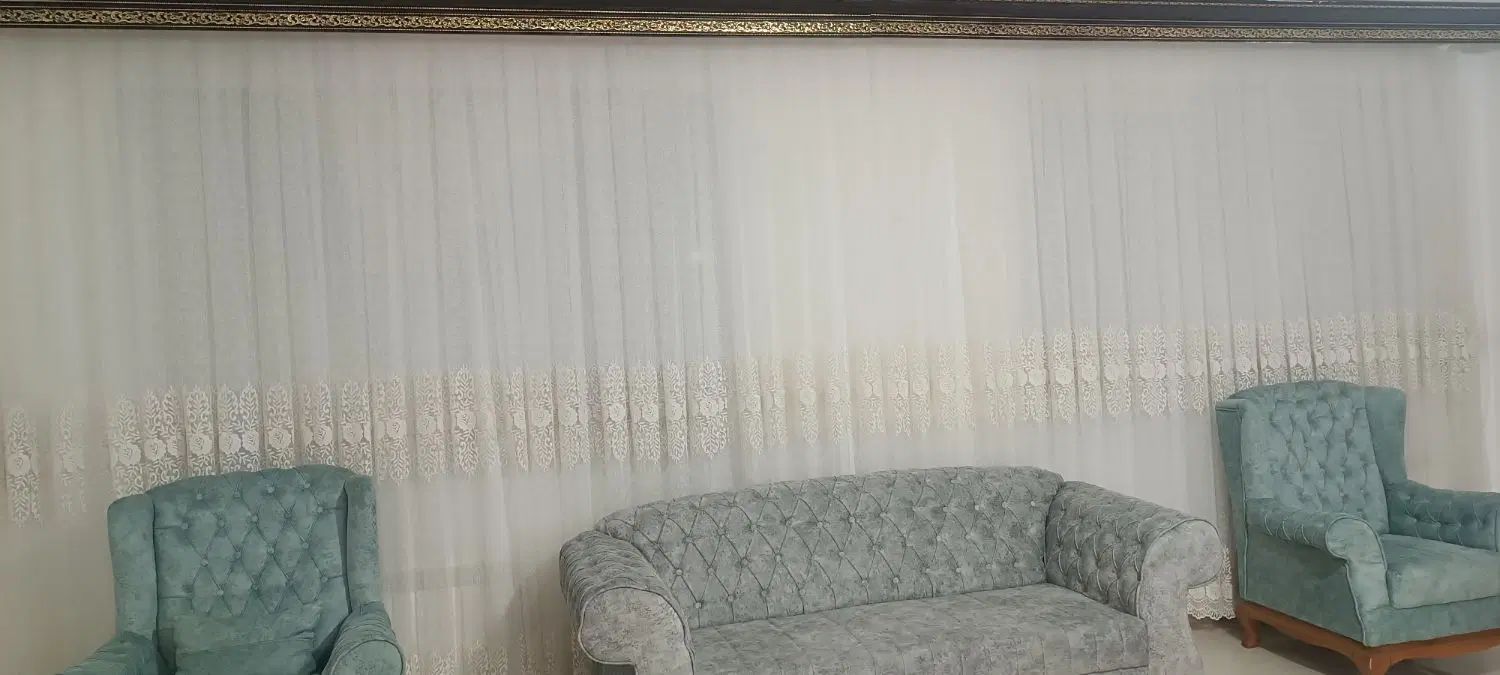 پرده شاین به ابعاد۷متر در۲مترو۷۰شیک وتمیز|پرده، رانر، رومیزی|کرمانشاه, |دیوار