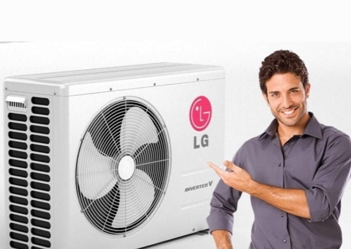 کولرگازی الجی ۱۸ هزار دوال اینورتر سرد و گرم|کولر گازی و فنکوئل|تهران, امین حضور|دیوار