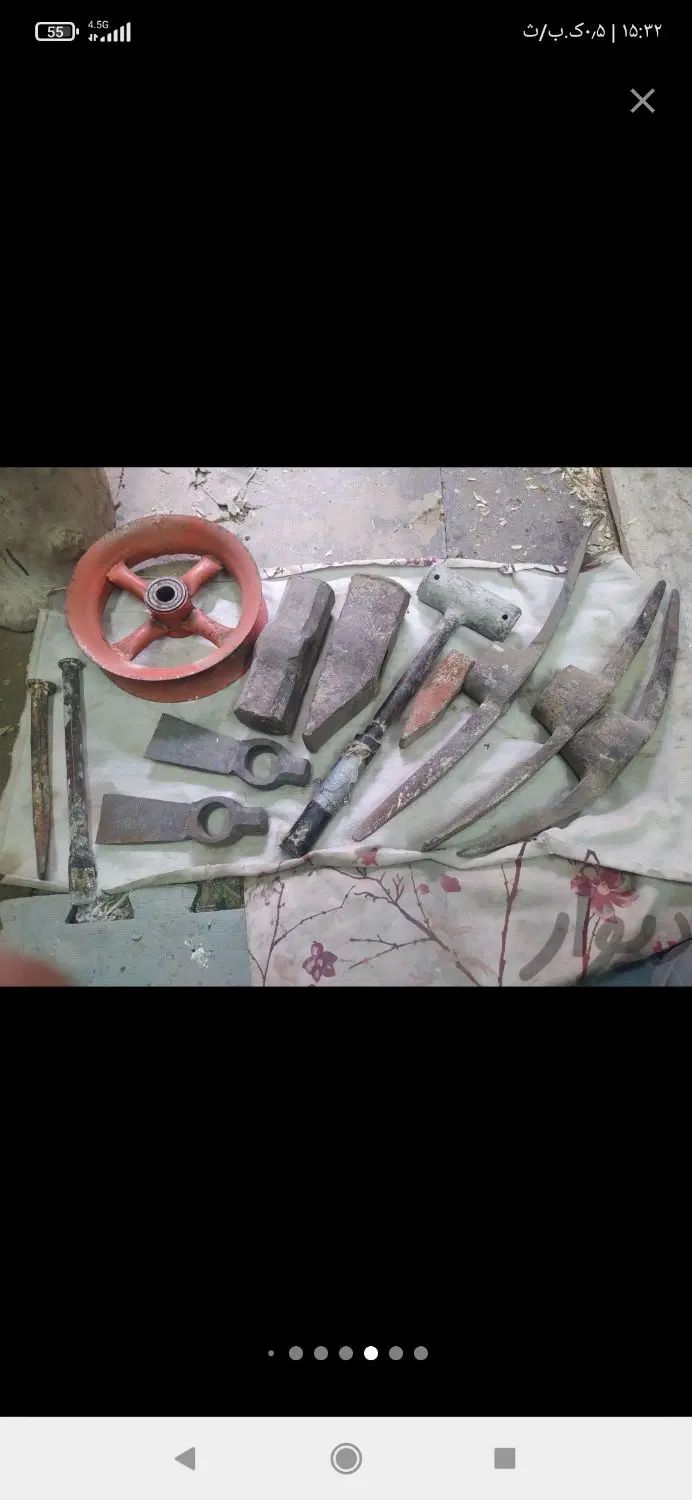 چرخ صنعتی  ابزار  بنایی|ابزارآلات|مشهد, عبادی|دیوار