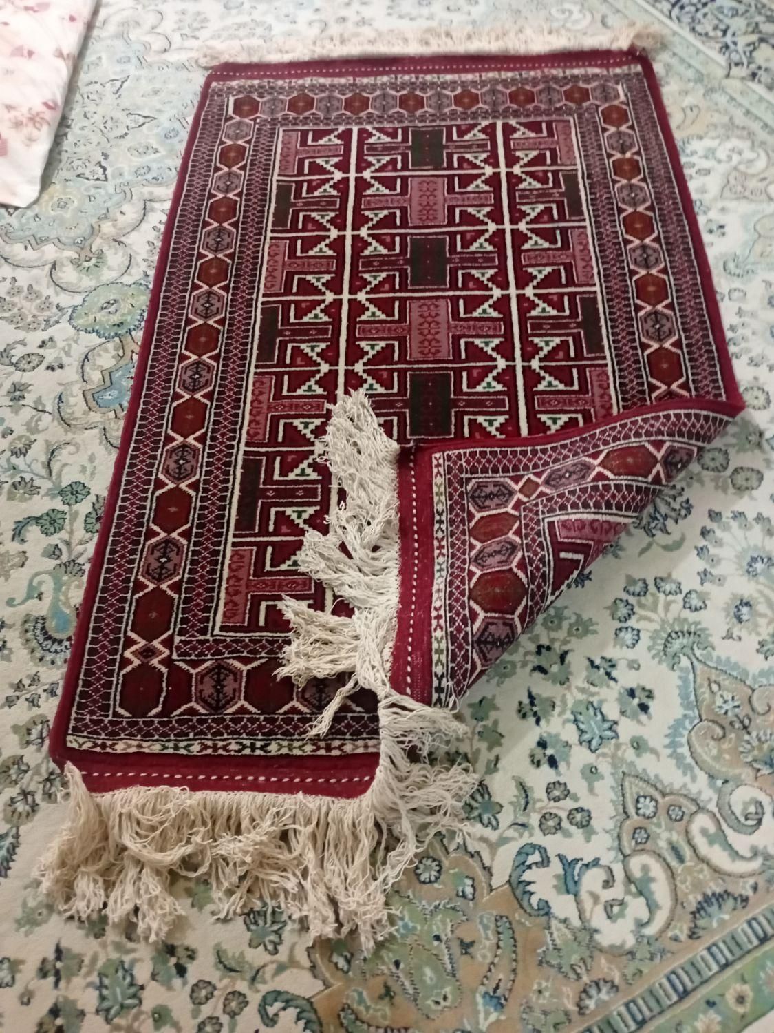 قالیچه کاملا سالم|فرش|گرگان, |دیوار