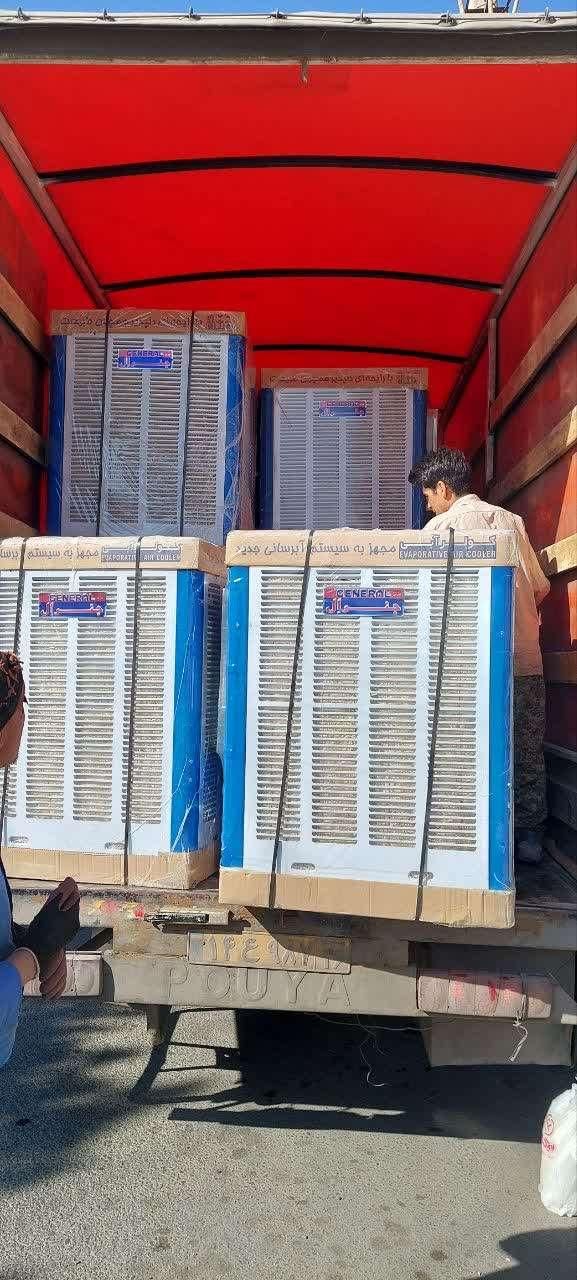 کولر 7500 8000 جنرال ورق سنگین موتوژن مسی کم مصرف|کولر آبی|قم, سراجه|دیوار