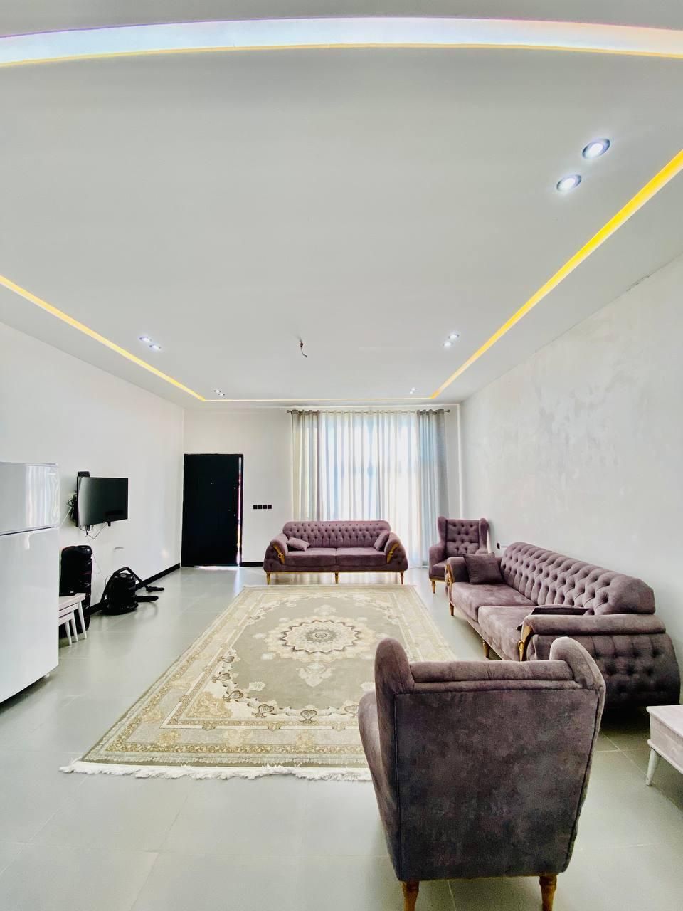 فلت روف دار ۳ کنتور سند دار روف ۱۰۰دمتری مبله کامل|فروش خانه و ویلا|رویان, |دیوار