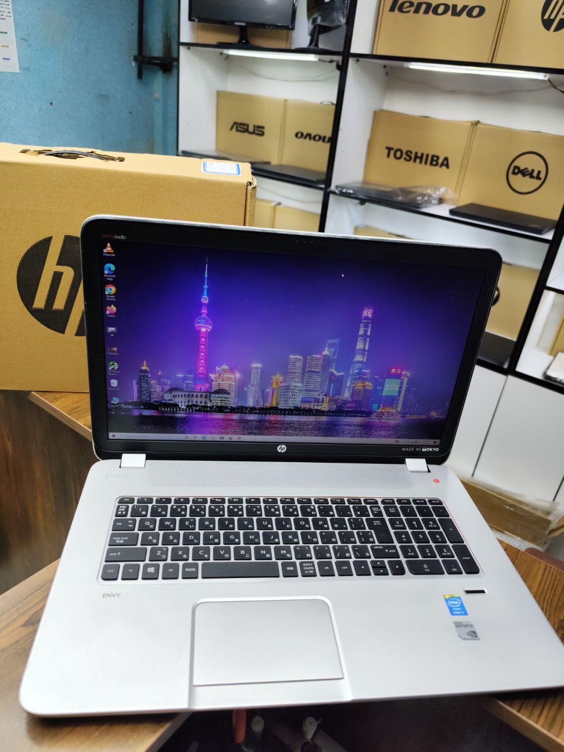لپ تاپ hp envy 17 گرافیک مجزا core i7|رایانه همراه|گلستان (تهران), |دیوار