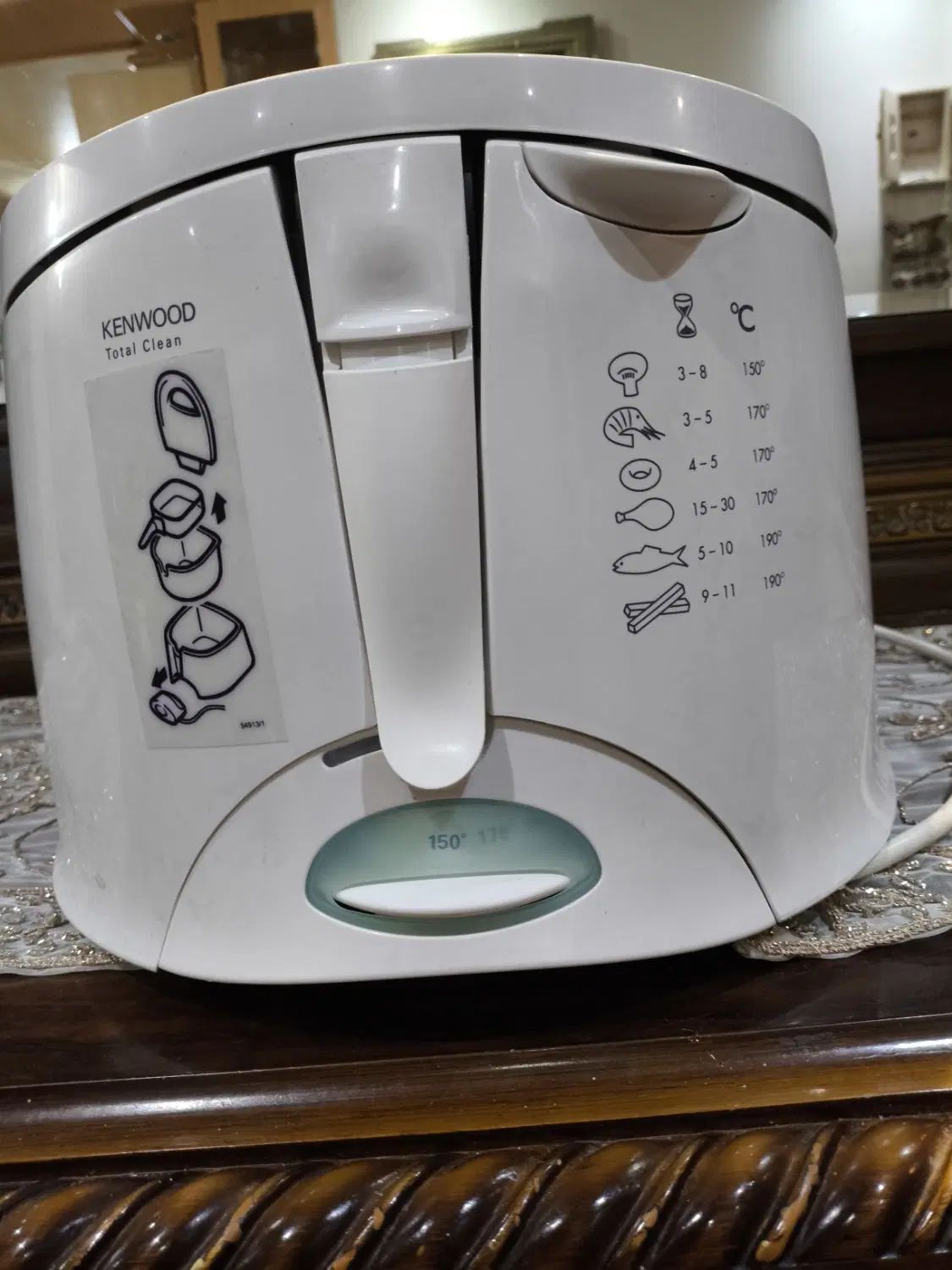 سرخ کن Kenwood DF 380 Deep Fryer|اجاق گاز و لوازم برقی پخت‌وپز|اصفهان, خواجو|دیوار