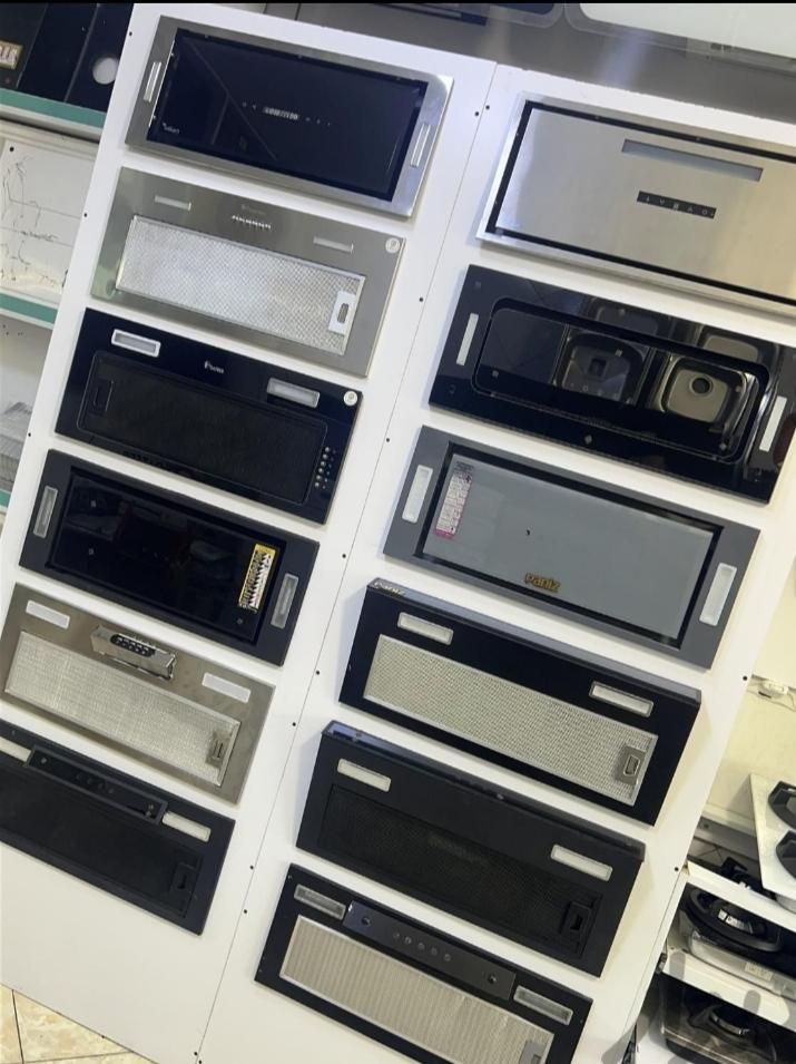 هودکف شیشهHRکنترل/اجاق اتوماتیکMi505|هود|تبریز, |دیوار