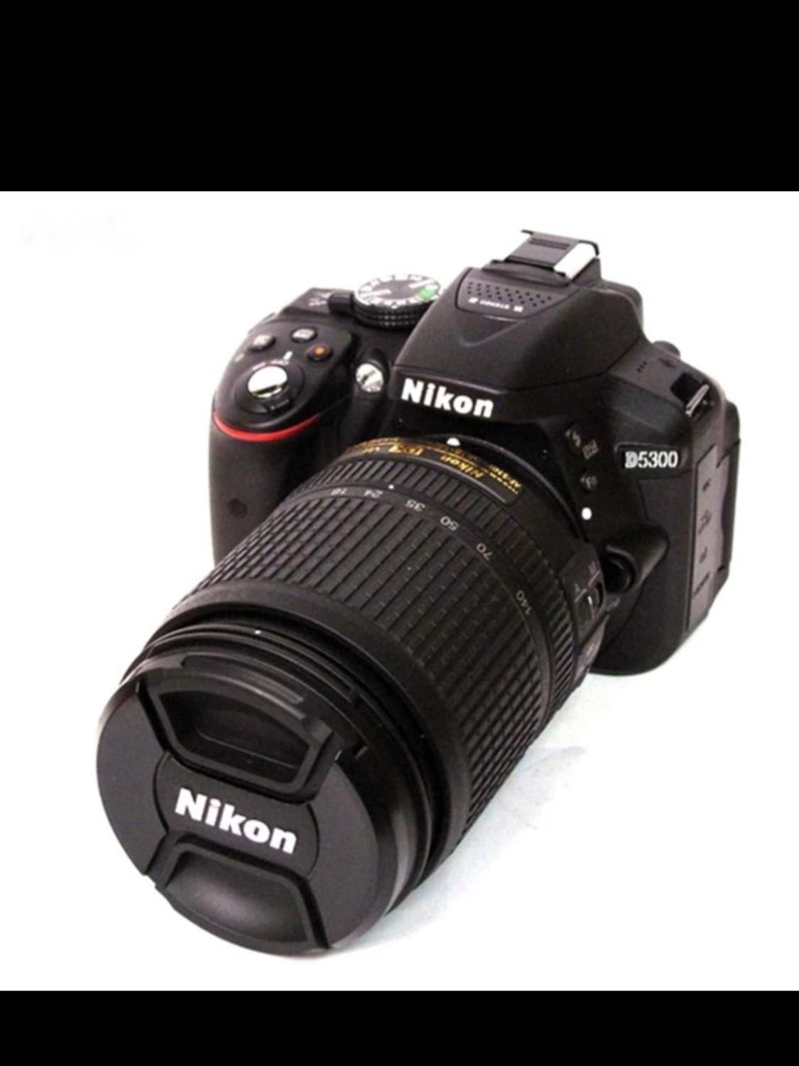 دوربین عکاسی نیکون Nikon D5300 با لنز VR18-55|دوربین عکاسی و فیلم‌برداری|لاهیجان, |دیوار