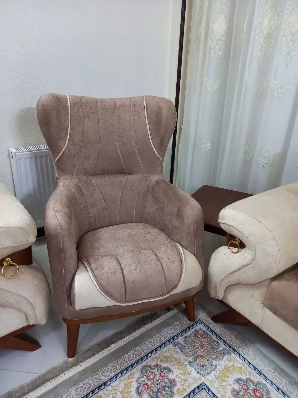 مبلمان کاملا نو با میز و عسلی|مبلمان خانگی و میز عسلی|اصفهان, دارک|دیوار