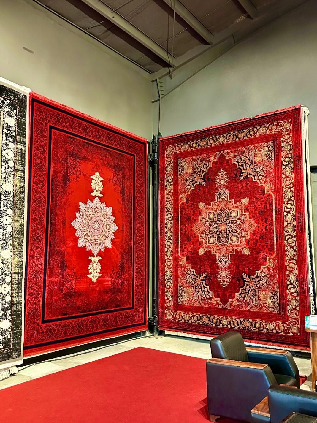 فرش اقتصادی فرش فرشتگان|فرش|شیراز, محراب|دیوار