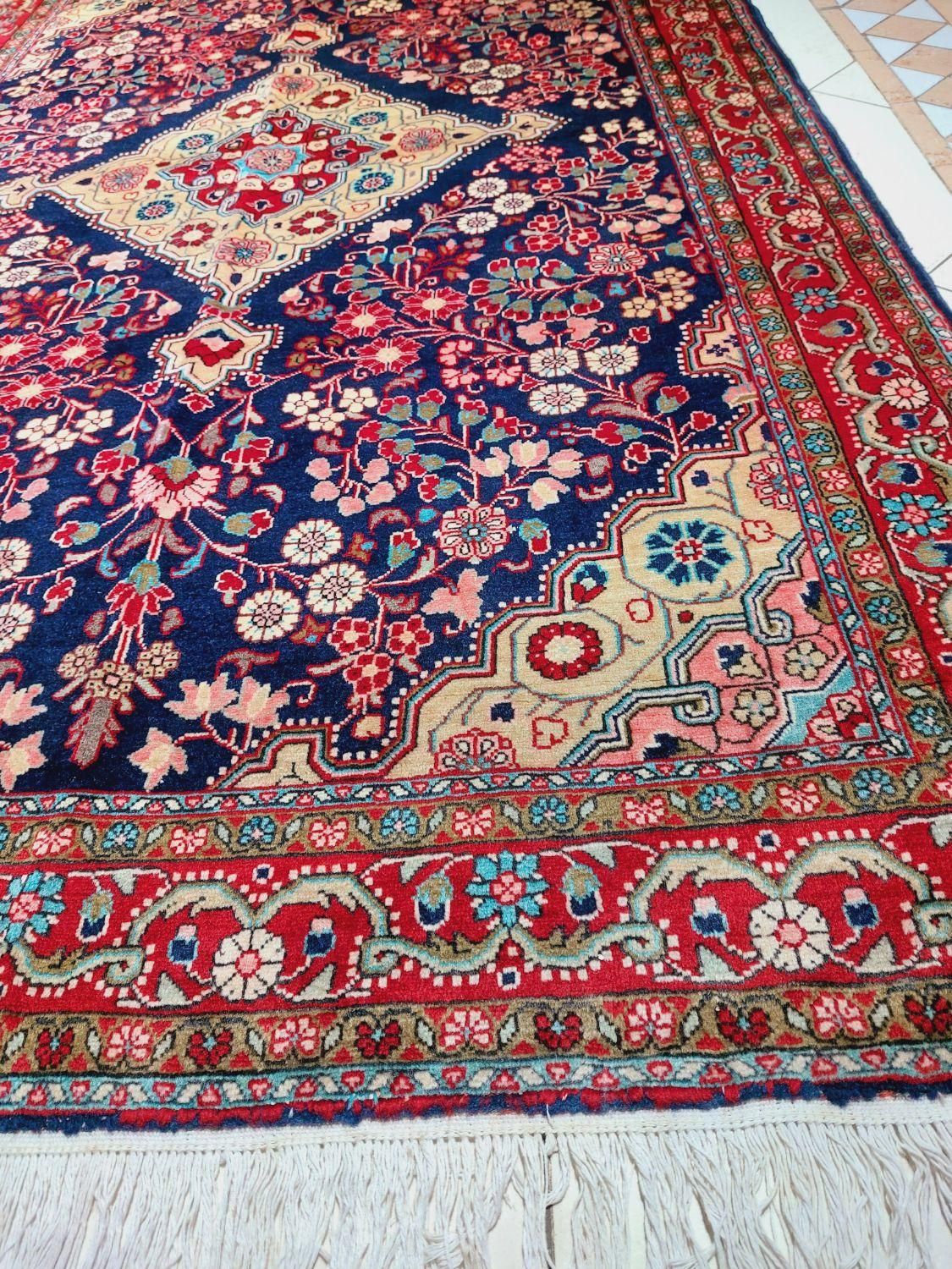 قالیچه جوزان دستباف رنگ گیاهی|فرش|تهران, بازار|دیوار