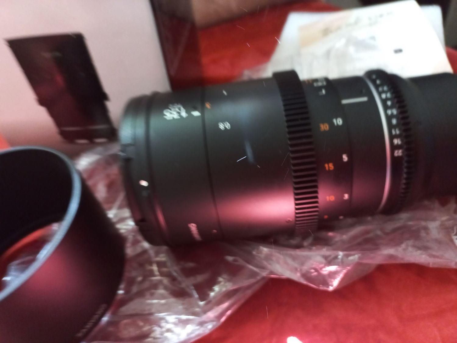 لنز پرتره سونی SAMYANG 135MM T2.2 VDSLR MK2 sony|دوربین عکاسی و فیلم‌برداری|تهران, سعادت‌آباد|دیوار