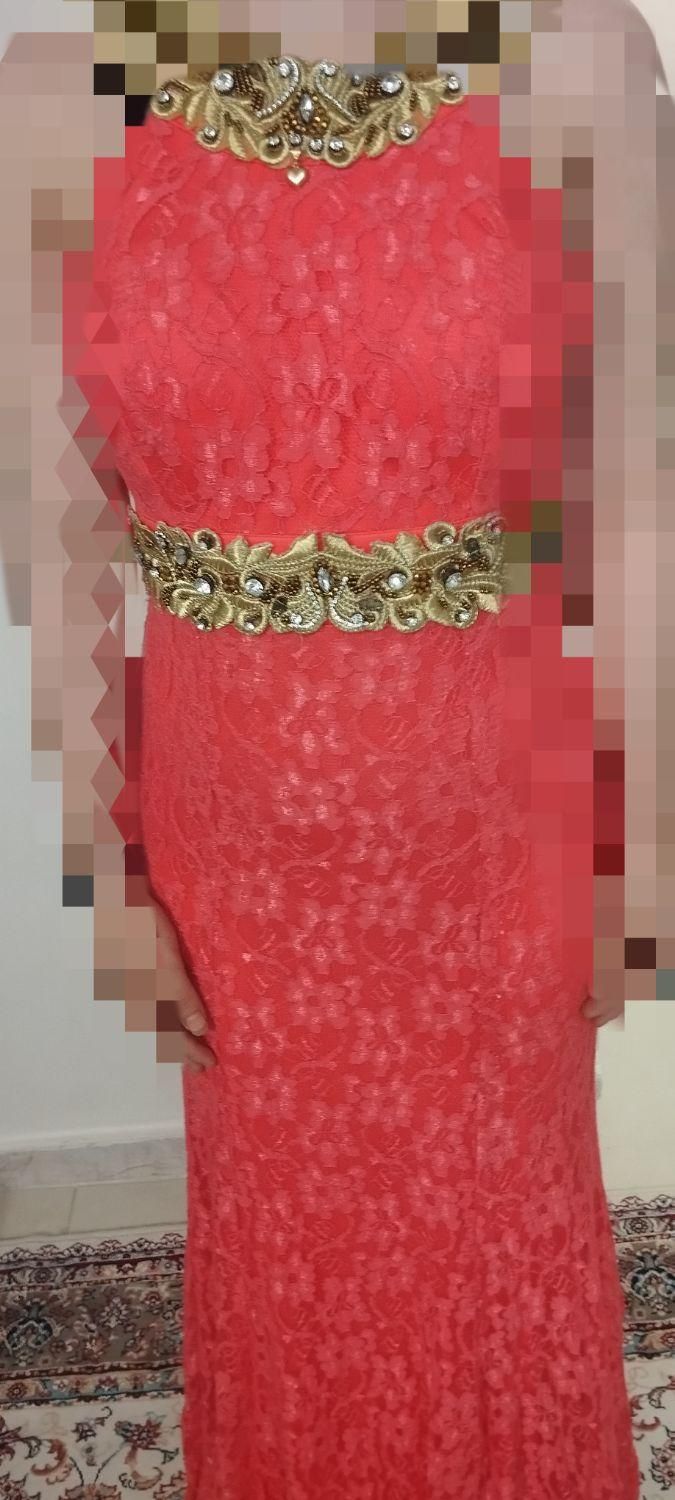 لباس مجلسی گیپور سایز ۳۸ تا ۴۰|لباس|مشهد, وکیلآباد|دیوار