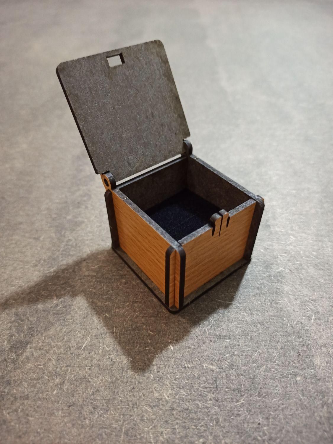 حراج ، جعبه انگشتر چوبی لولایی|جواهرات|تهران, آهنگ|دیوار