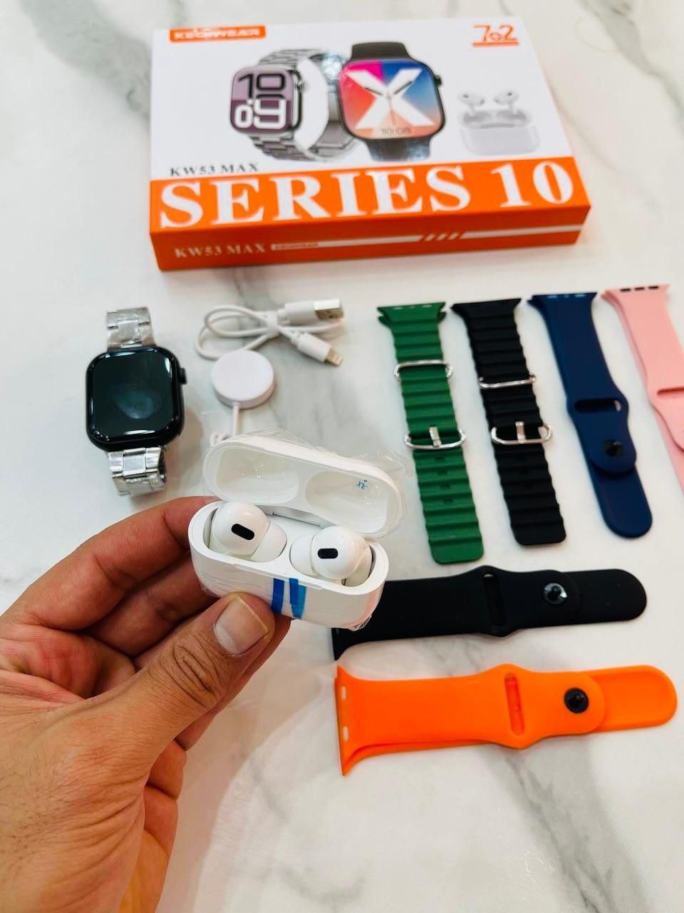 ساعت هوشمند ۷بند kW53 باایرپاد اپل واچ اسمارت|ساعت|مشهد, کوی سیدی|دیوار