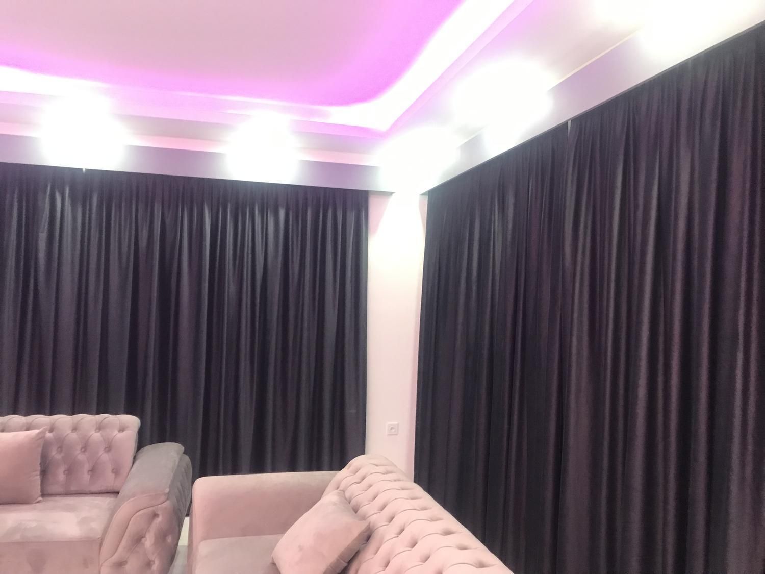 پرده دیمور|پرده، رانر، رومیزی|هشتگرد, شهرک ولیعصر (مصلی)|دیوار