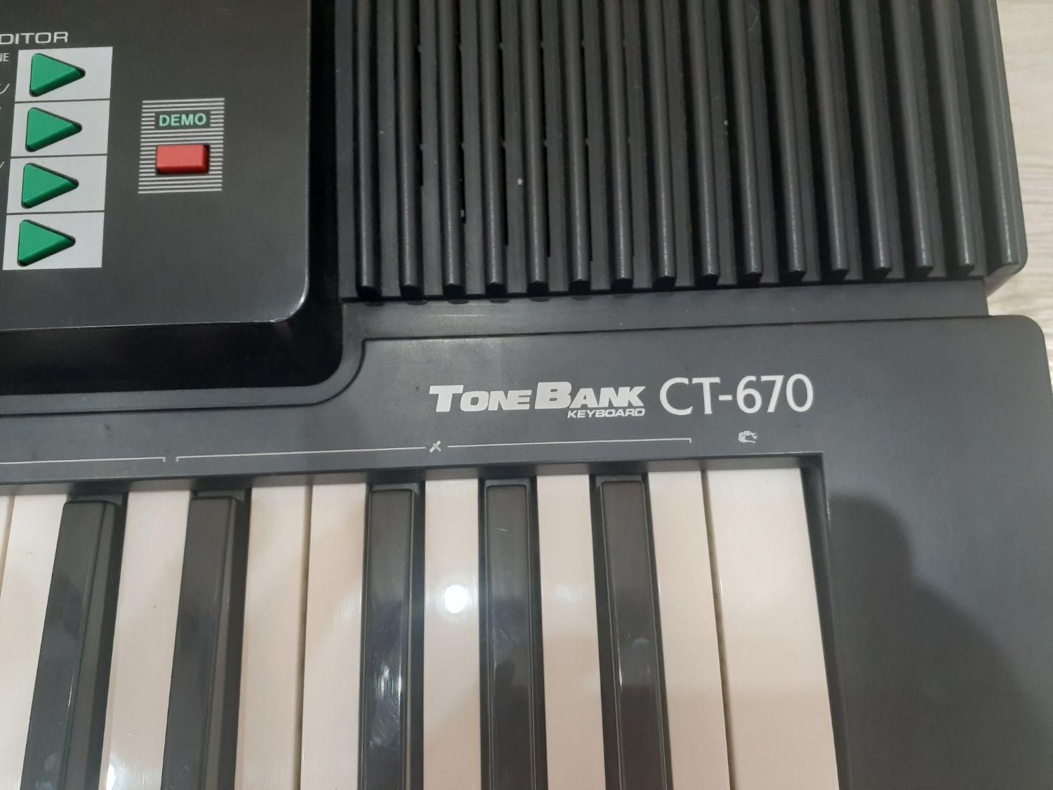 ارگ کاسیو ۶۷۰|پیانو، کیبورد، آکاردئون|آق قلا, |دیوار