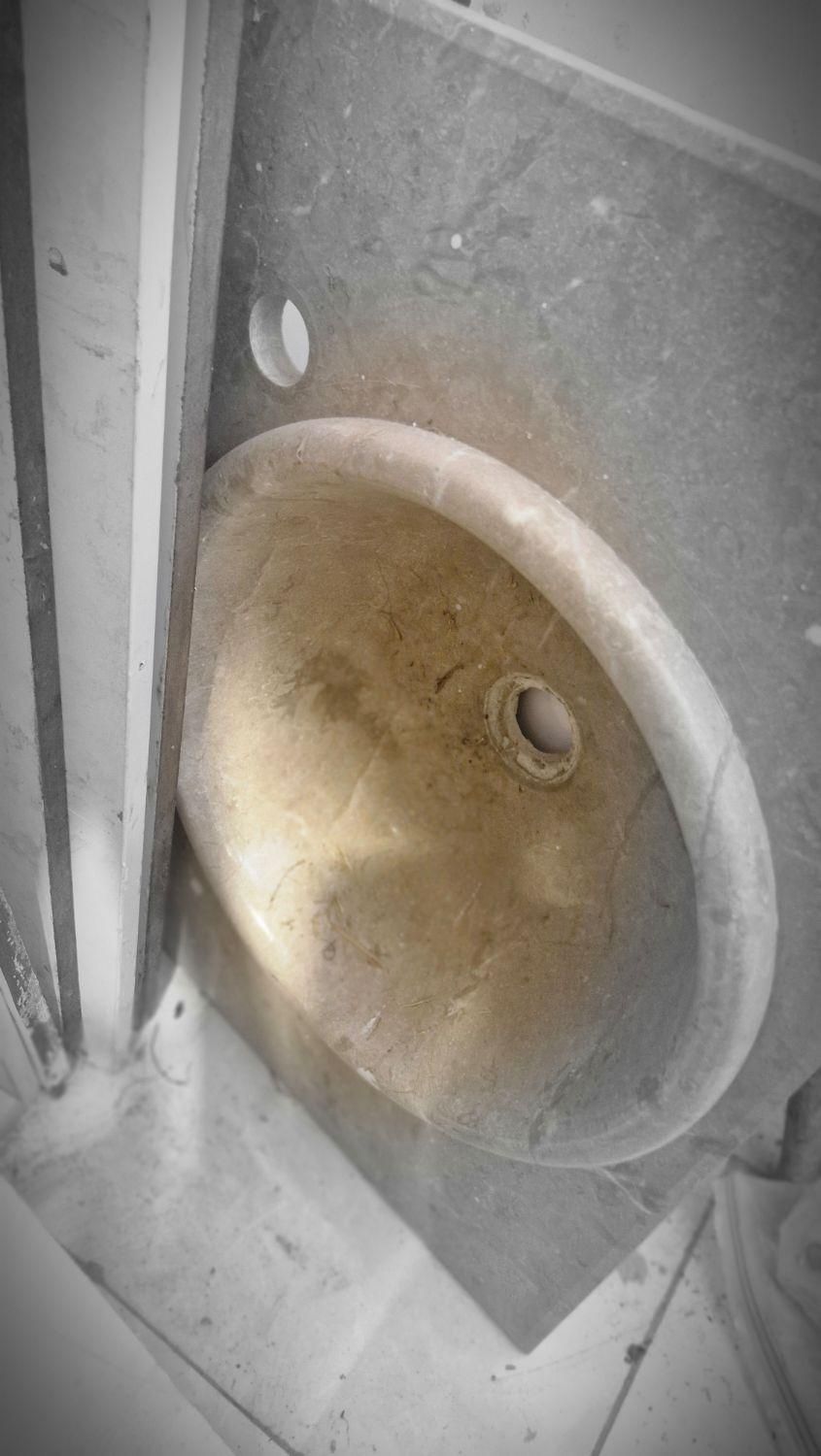 سنگ روشویی نو کار نکرده|لوازم سرویس بهداشتی|شیراز, ابیوردی|دیوار