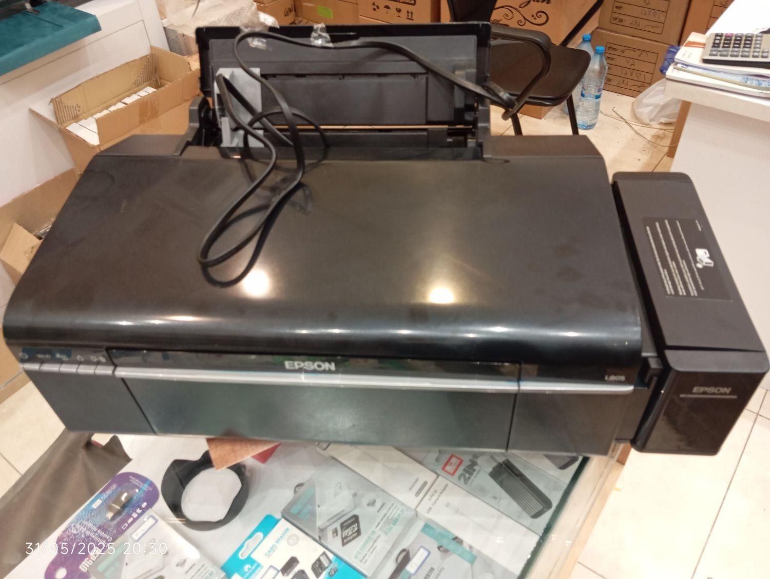 پرینتر عکس اپسون  L805|پرینتر، اسکنر، کپی، فکس|کیش, |دیوار