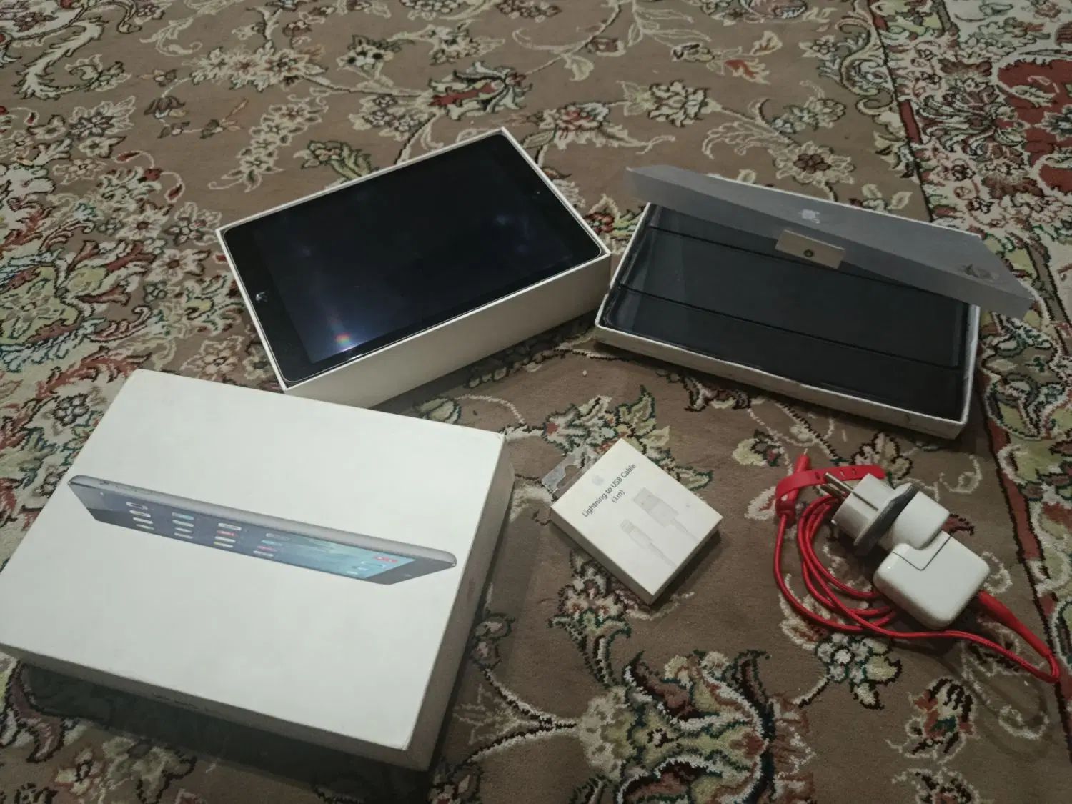 آیپد ایر بسیار تمیز با تمام لوازم تبلت ipad|تبلت|مشهد, نوید|دیوار