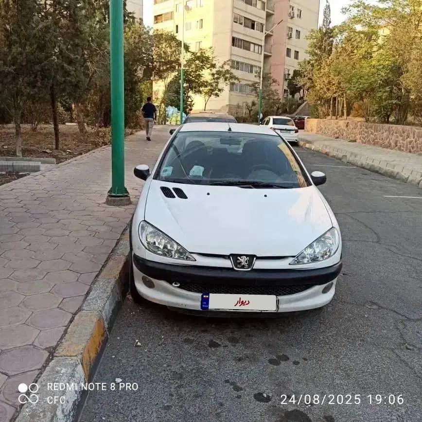 پژو۲۰۶tu3 مدل ۹۶|خودرو سواری و وانت|تهران, استخر|دیوار