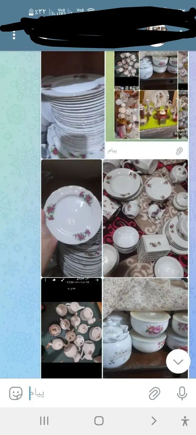 گلبدان های متفاوت زیبا قدیمی|ظروف سرو و پذیرایی|تهران, یافت آباد شمالی|دیوار