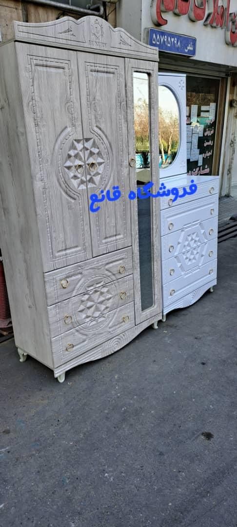 کمد لباس سه درب وکیوم میز آرایش دراور وکیوم|جاکفشی، کمد، دراور|تهران, آذربایجان|دیوار