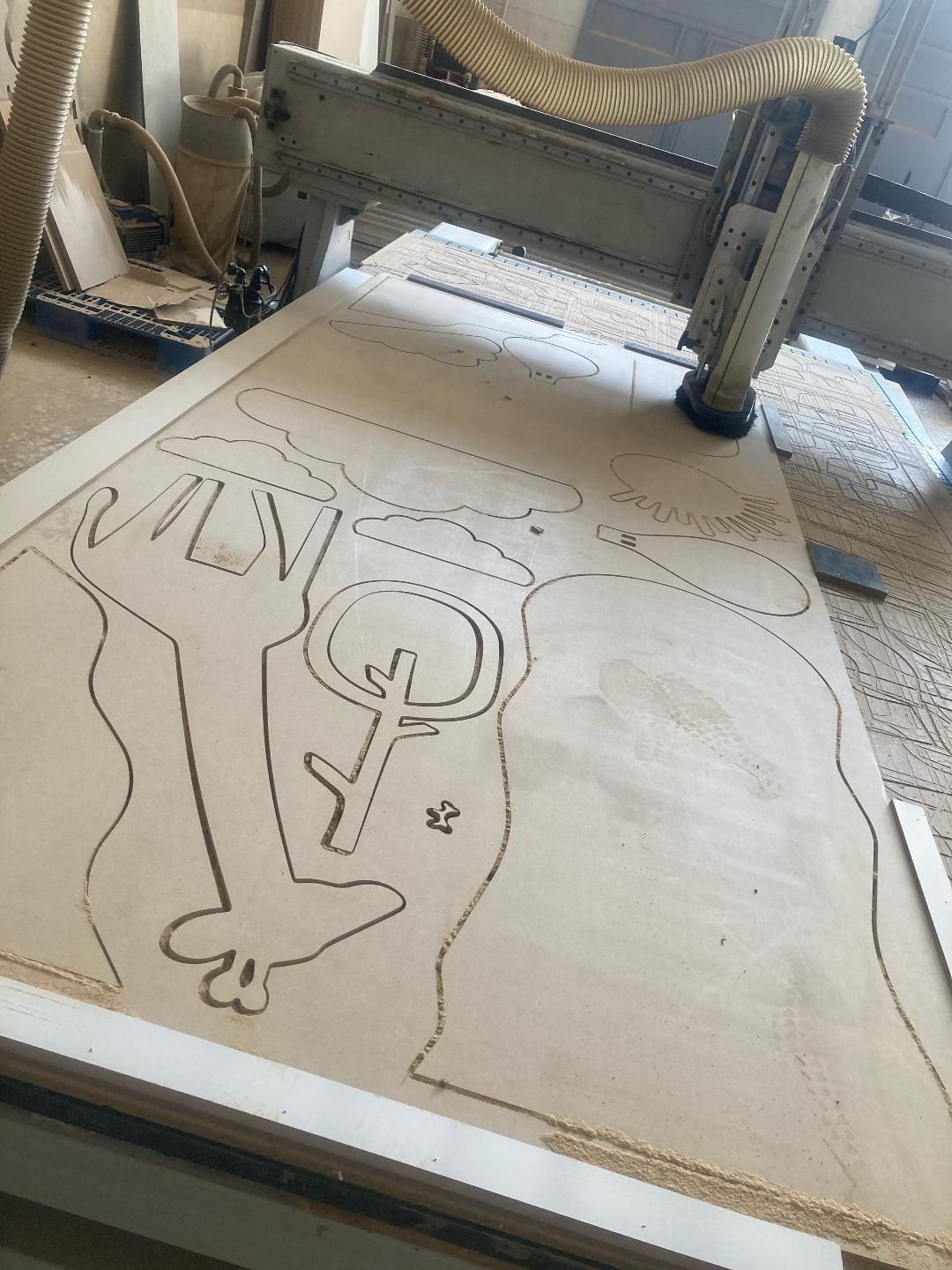 برش cnc  چوب و خدمات برش ام دی اف|خدمات پیشه و مهارت|اصفهان, بابوکان|دیوار