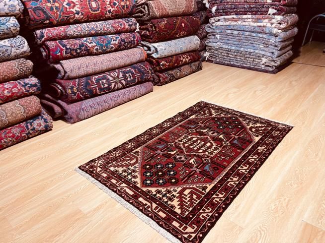 ذرع نیم ساوه تمام رنگ گیاهی|فرش|تهران, سلسبیل|دیوار