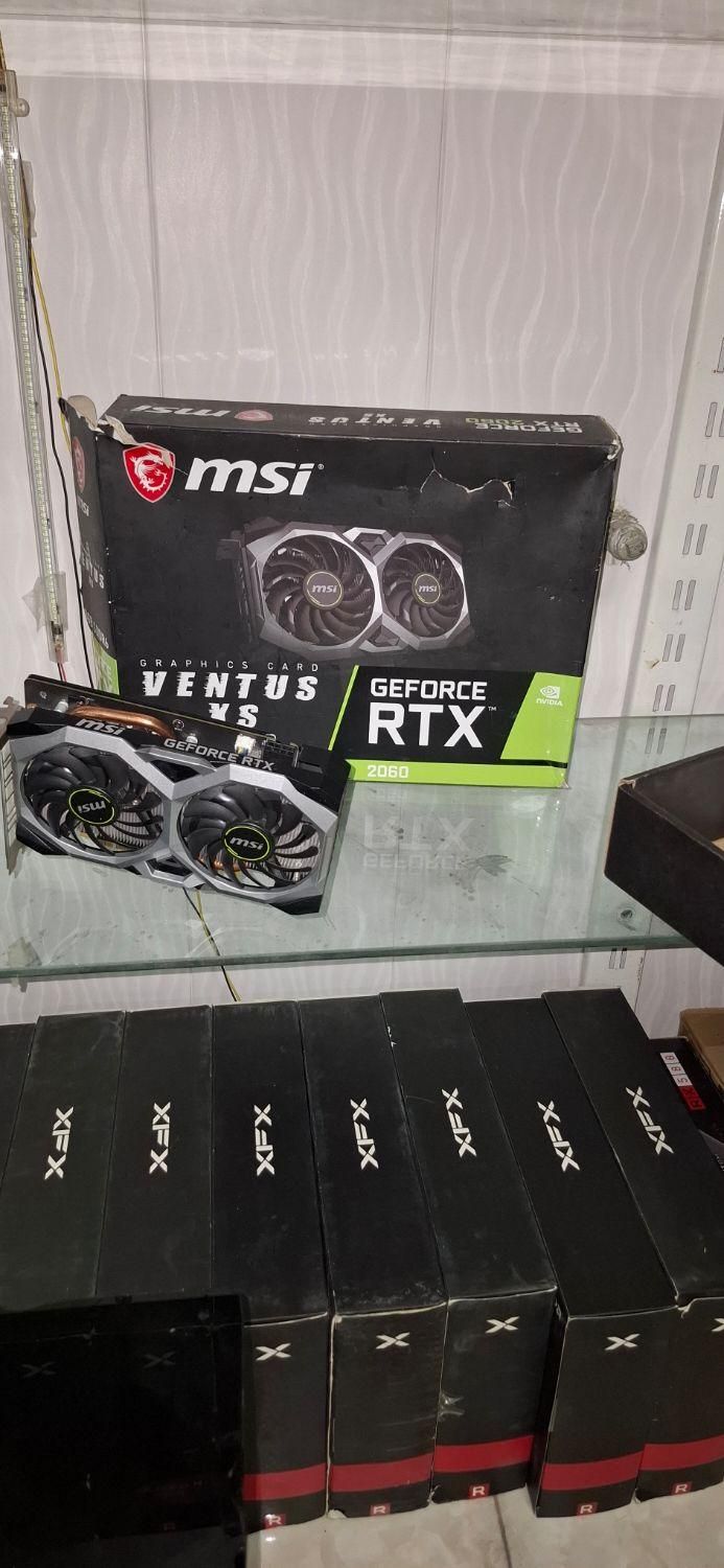 کارت گرافیک geforce rtx 2060  msi خنک گیمینگ|قطعات و لوازم جانبی رایانه|تهران, آذربایجان|دیوار