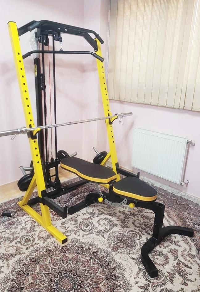 دستگاه بدنسازی رک اسکات/سیم کش قوی*اسکوات|تجهیزات ورزشی|کرمانشاه, |دیوار