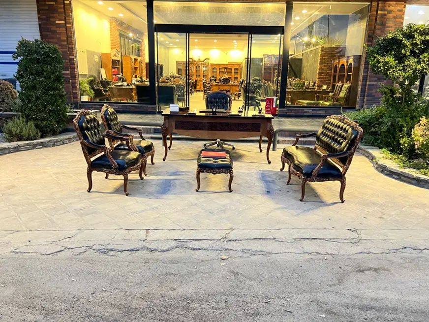 میز مدیریتی با روکش جناقی مبلمان اداری دفتری|دفتر کار|تهران, ایران|دیوار