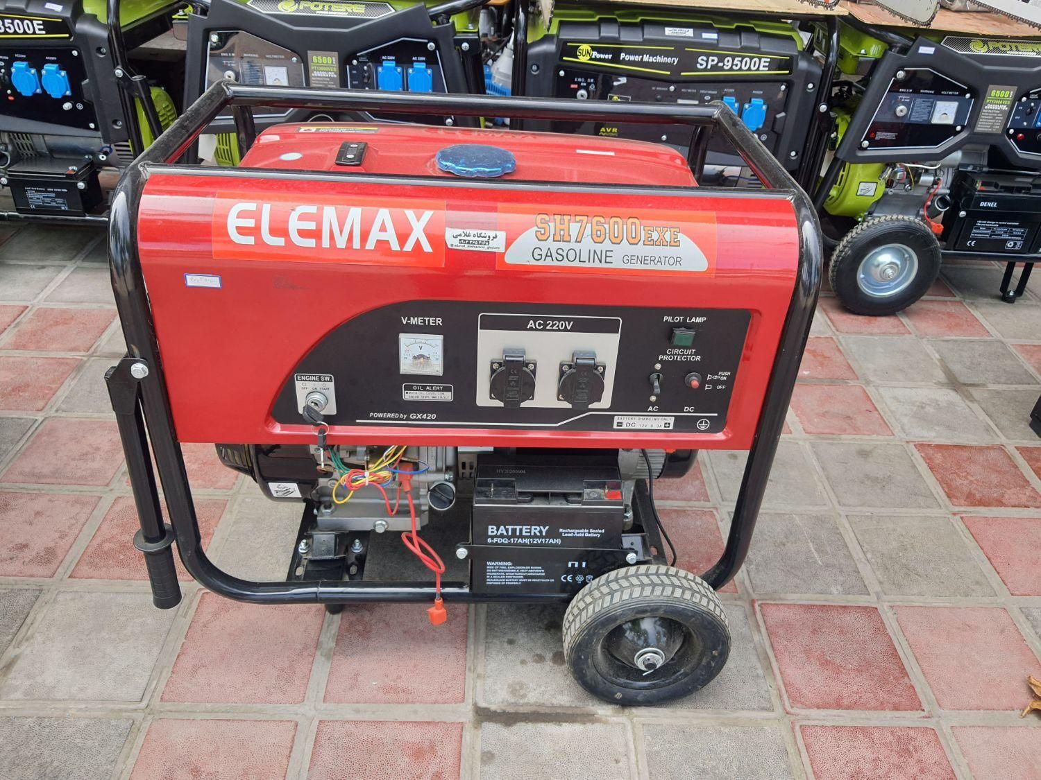 ژنراتور برق جیانگ دانگ موتور جوش اینورتر ۸،۵کیلوات|ابزارآلات|رشت, بلوار گیلان|دیوار