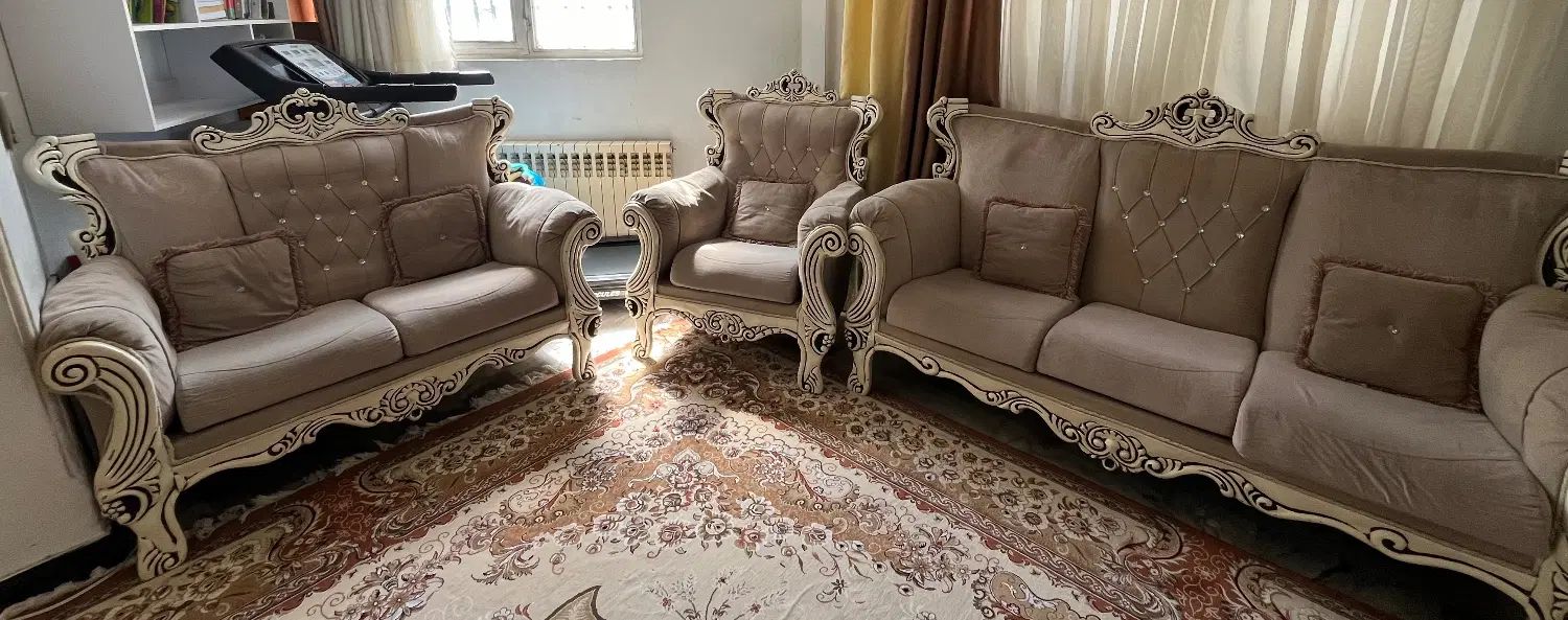 مبل ۷ نفره|مبلمان خانگی و میز عسلی|تهران, ازگل|دیوار