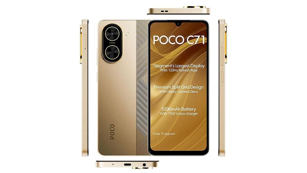شیائومی Poco C71 با حافظهٔ ۱۲۸ گیگابایت|موبایل|تبریز, |دیوار