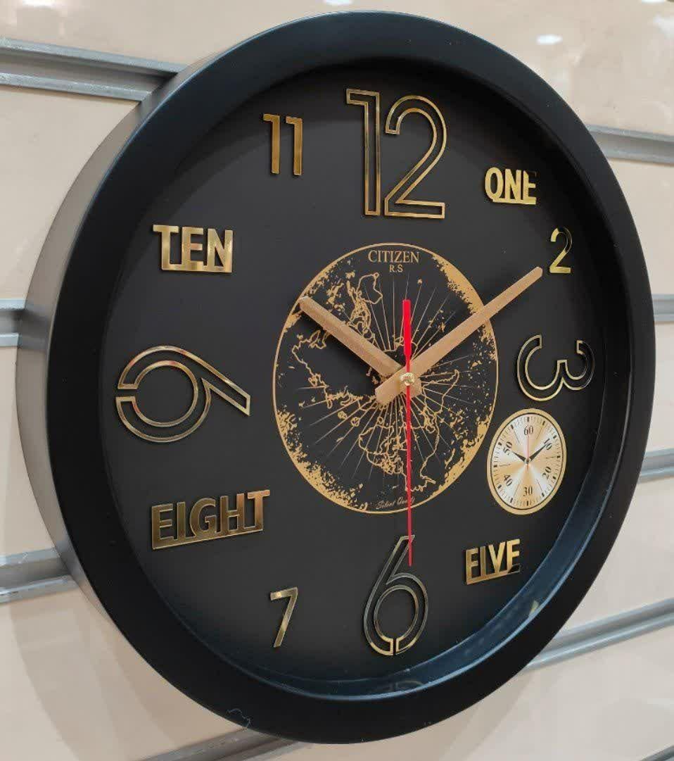 ساعت دیواری موتور بیصدا ارامگرد|ساعت دیواری و تزئینی|کرمانشاه, |دیوار