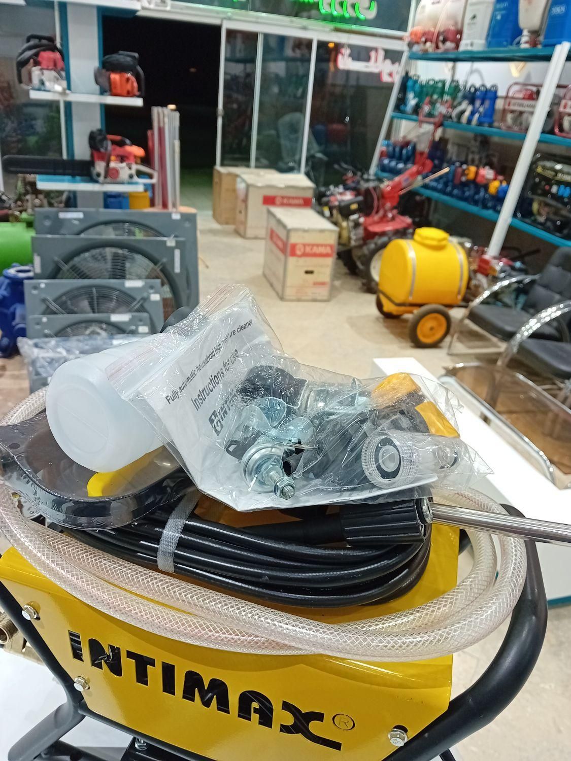 کارواش قوی دینامی نیمه صنعتی و خانگی۲۶۰بارIntimax|ماشینآلات صنعتی|سبزوار, کهنه آب|دیوار