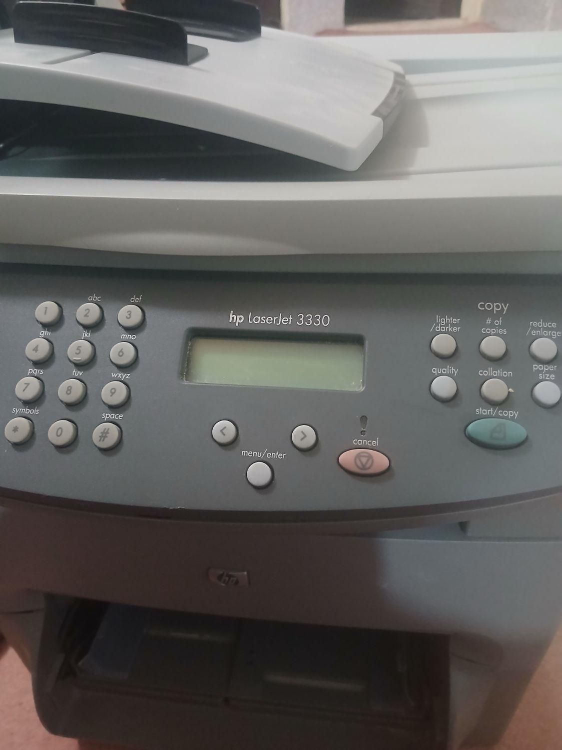 دستگاه کپی hp3330|پرینتر، اسکنر، کپی، فکس|تهران, مشیریه|دیوار