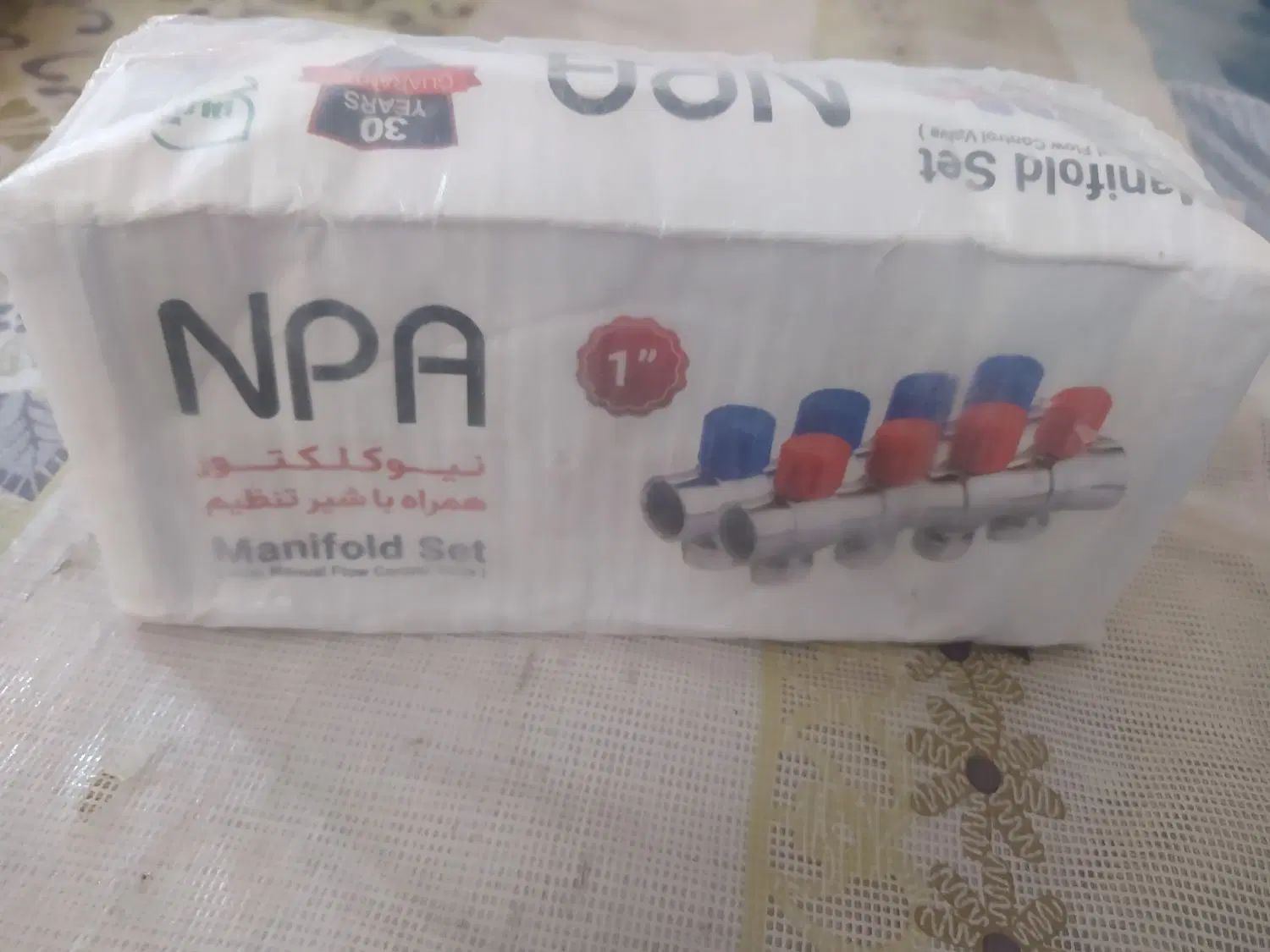 نیو کلکتور همراه شیر تنظیم (کوپلی)|آبگرمکن، پکیج، شوفاژ|رشت, استقامت ۱|دیوار