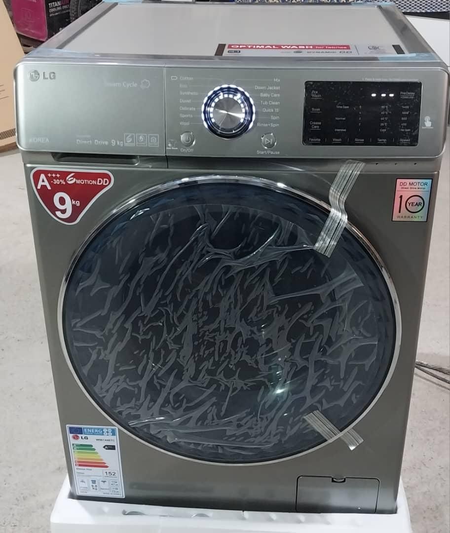 لباسشویی الجی 9 و 8 کیلویی گرم مدل WJ6 موجود|ماشین لباسشویی و خشککن لباس|اردبیل, |دیوار