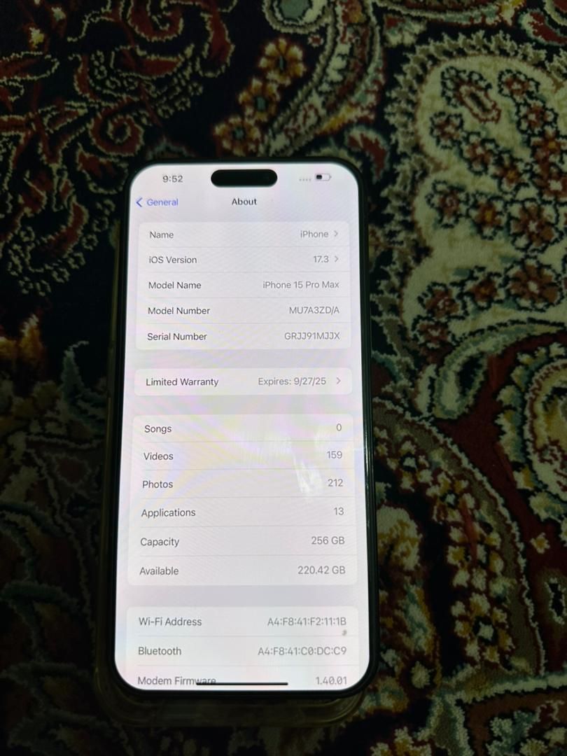 اپل ۱۵ پرومکس|موبایل|تهران, سلسبیل|دیوار