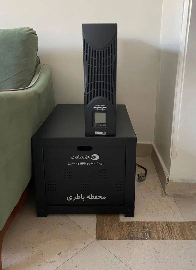 یو پی اس آنلاین هژیر صنعت 3KVA مدل GENESIS RM|مودم و تجهیزات شبکه|تهران, الهیه|دیوار