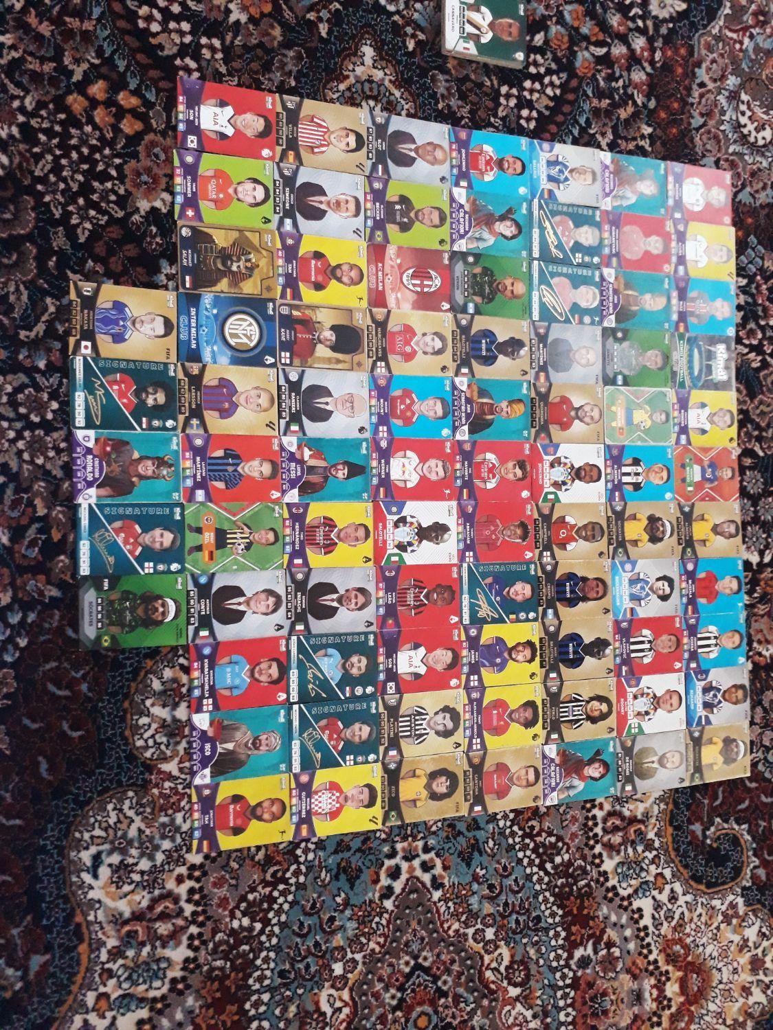 کیمدی ۸۲ عدد بعلاوه ی ۱۳ کارت پک رئال مادرید|اسباب‌‌بازی|سراب, |دیوار