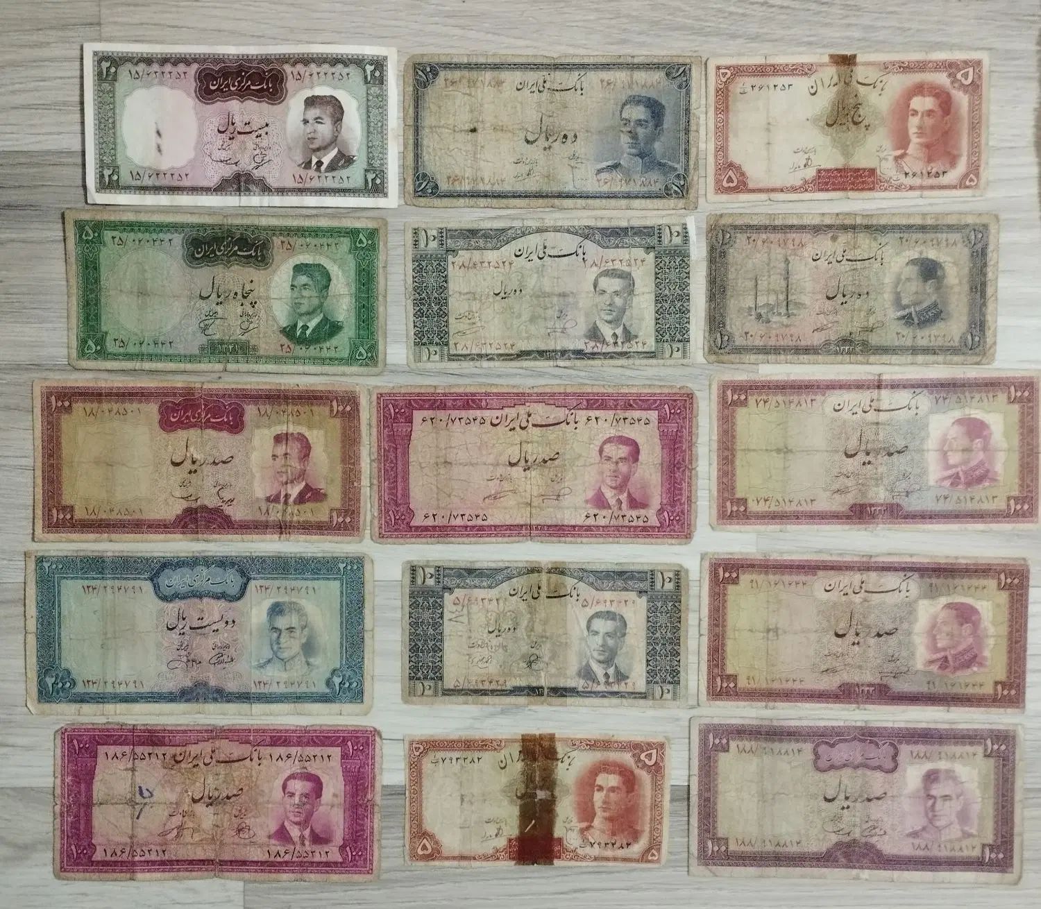 110 برگ اسکناس|کلکسیون سکه، تمبر، اسکناس|مشهد, آزادشهر|دیوار