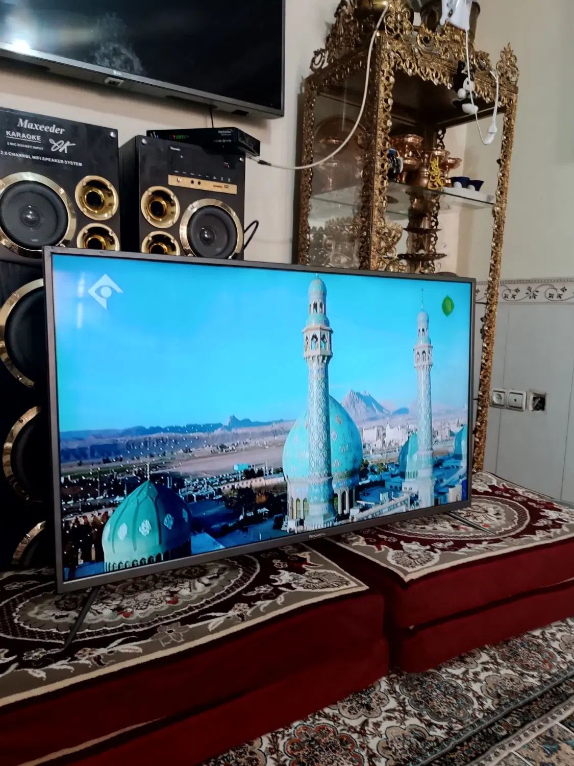 تلویزیون ال ای دی 50اینچ صدرصد سالم بدون ایراد|تلویزیون و پروژکتور|اسلام‌شهر, شهرک قائمیه|دیوار