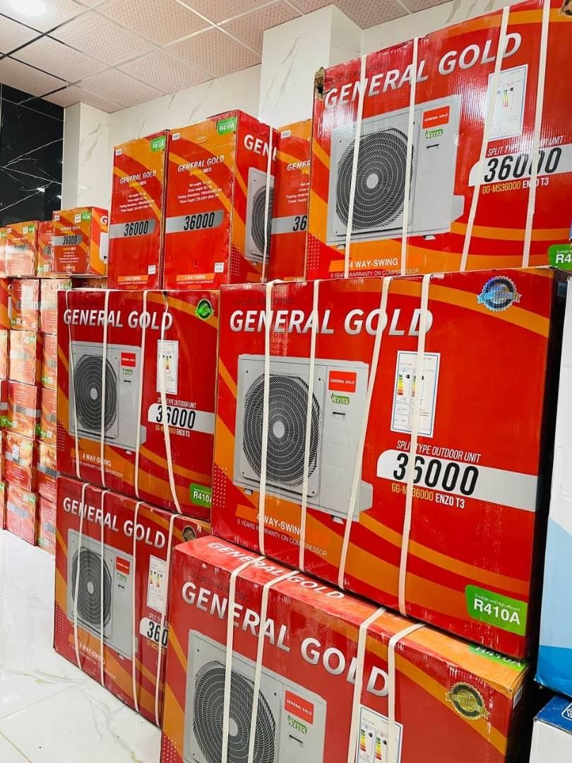 کولر گازی اسپلیت 24000 جنرال شکار مدل GNRR-24GRAA|کولر گازی و فنکوئل|بانه, |دیوار